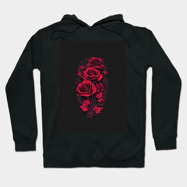 rose Hoodie by artoriaa